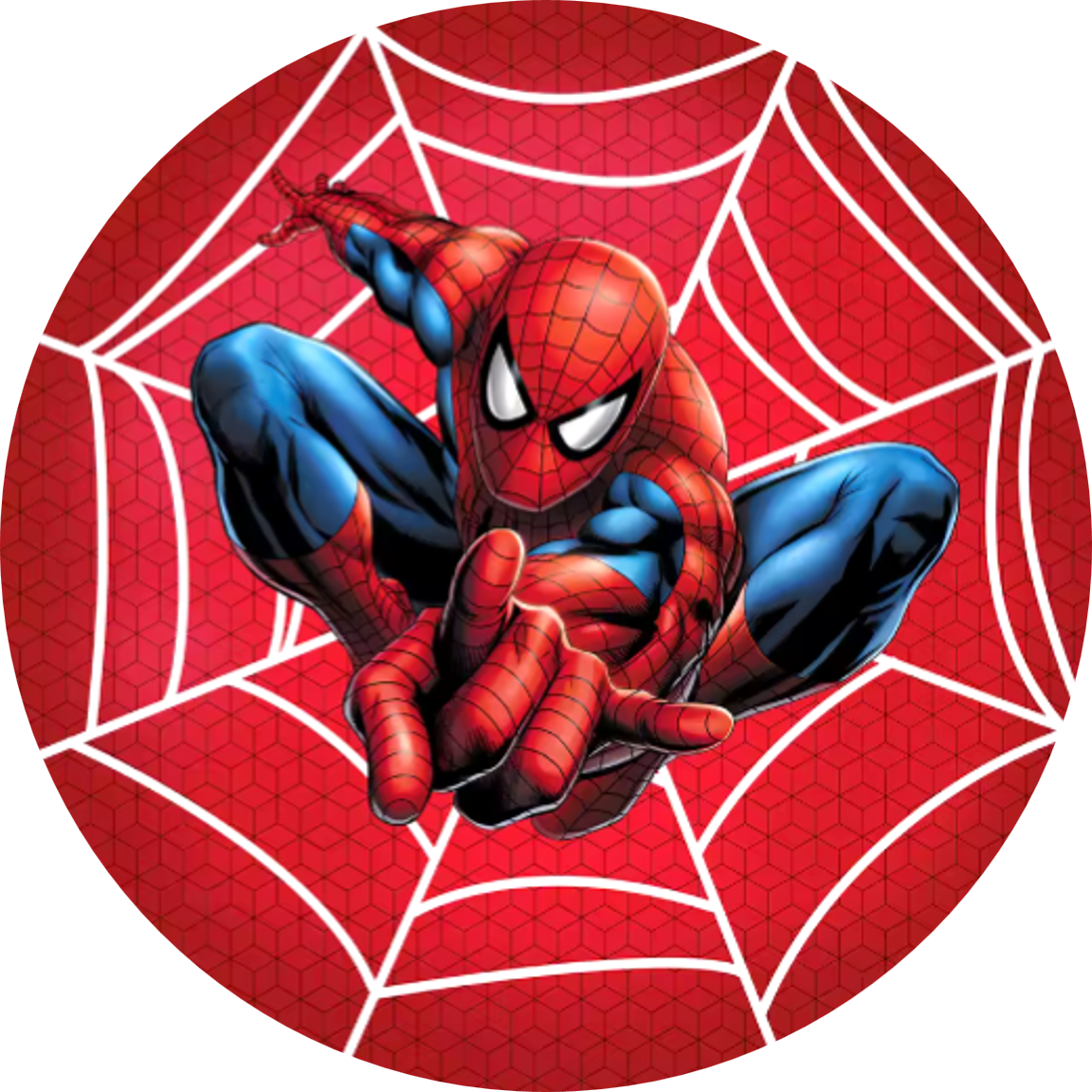 round spiderman